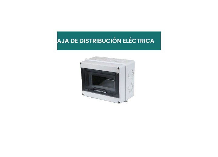 Caja De Distribución Eléctrica
