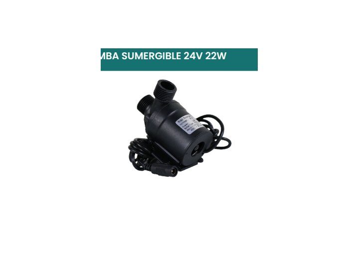 Bomba Sumergible 24V 22W