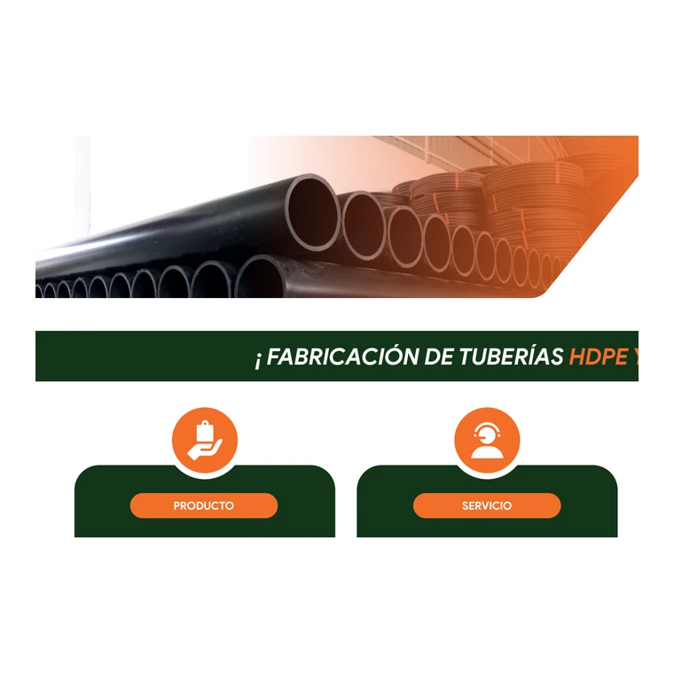 Tubería HDPE PE80