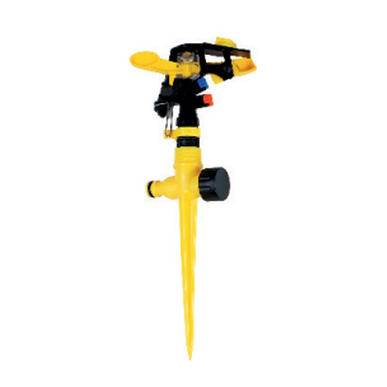 Aspersor Plástico Sectorial Tools - Verde/Amarillo/Morado