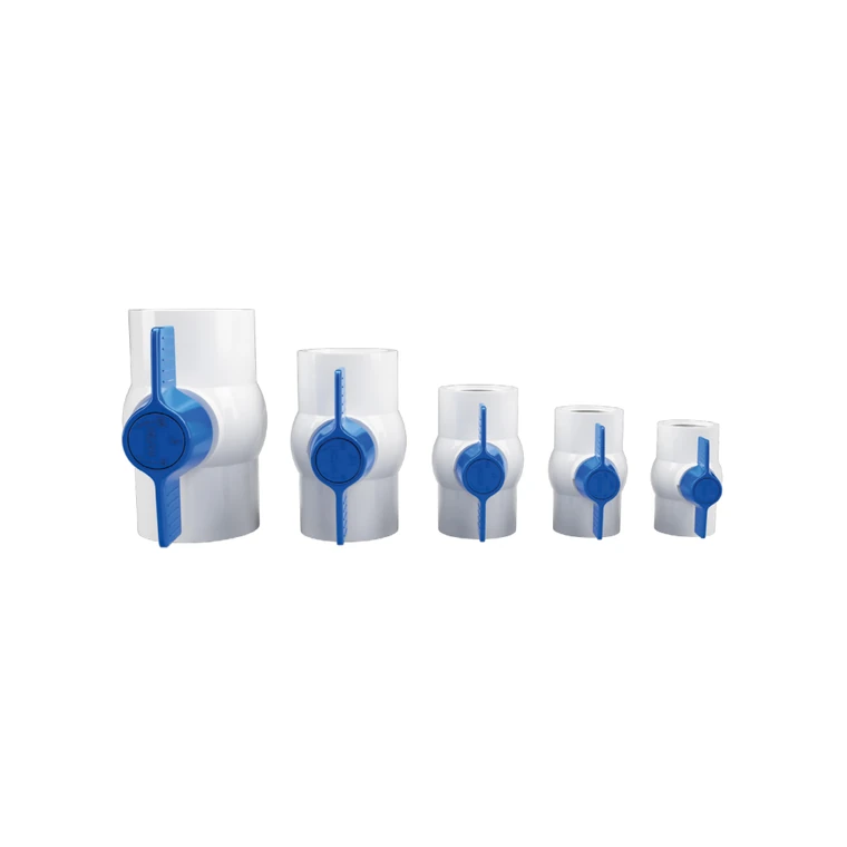 Válvula De Pvc R/H Waton - Manija Azul